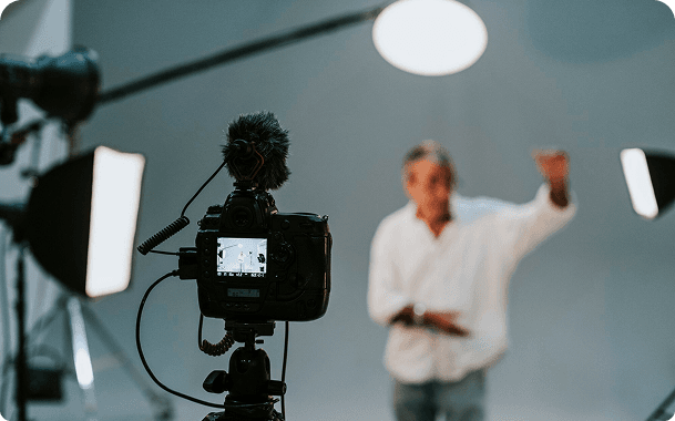 On-camera content and brand voice for your agency